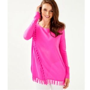 Lilly Pulitzer pink sweater